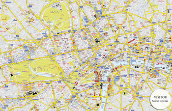 A To Z Canvas Map London, 9 of 10
