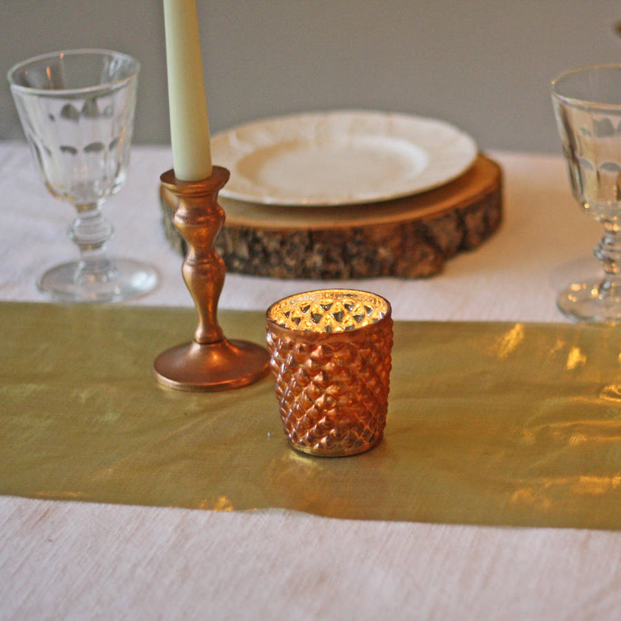 Gold Table Runner 5m By The Wedding of my Dreams
