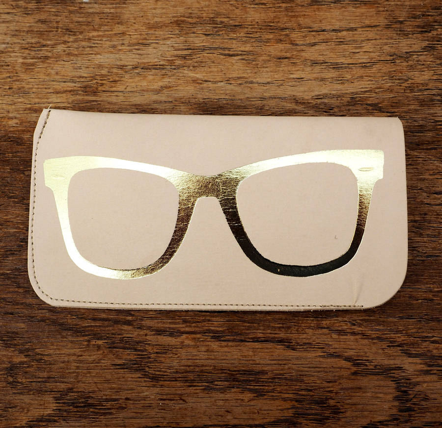 leather sunglasses case by stabo | notonthehighstreet.com