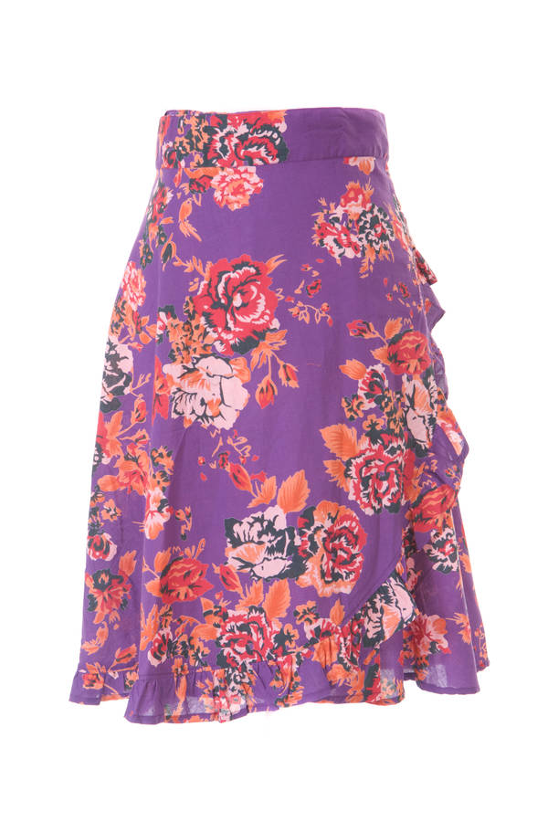 zara wrap skirt by patchouli fair