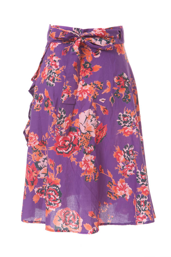 Zara Wrap Skirt By Patchouli Fair