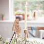 Wood Table Numbers, thumbnail 5 of 6