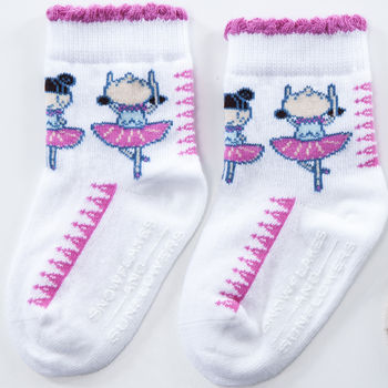 Ballerina Children's Socks, 3 of 3