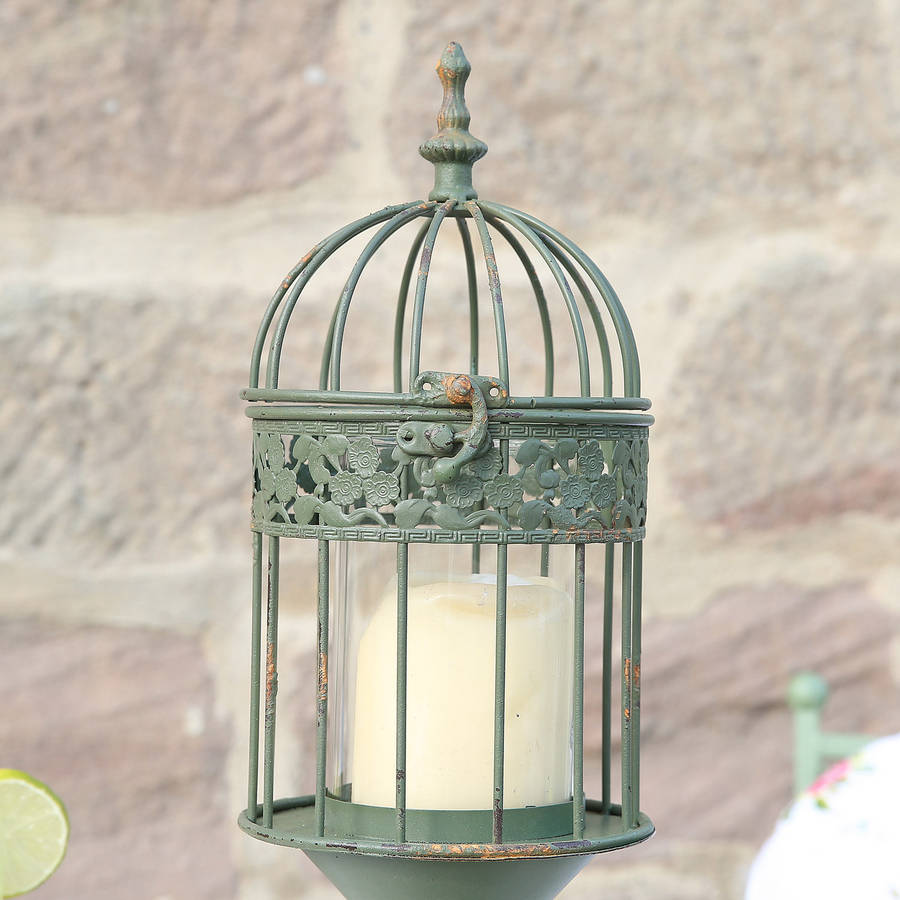 bird cage candle holder lantern by dibor