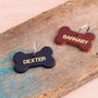 Personalised Leather Dog Name Tag, thumbnail 4 of 6