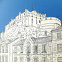 Edinburgh Castle Print, thumbnail 7 of 11