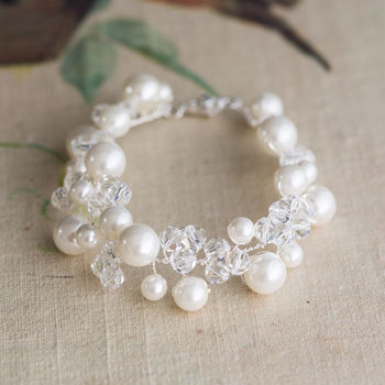 Bonnie Crystal And Pearl Bracelet, 2 of 4