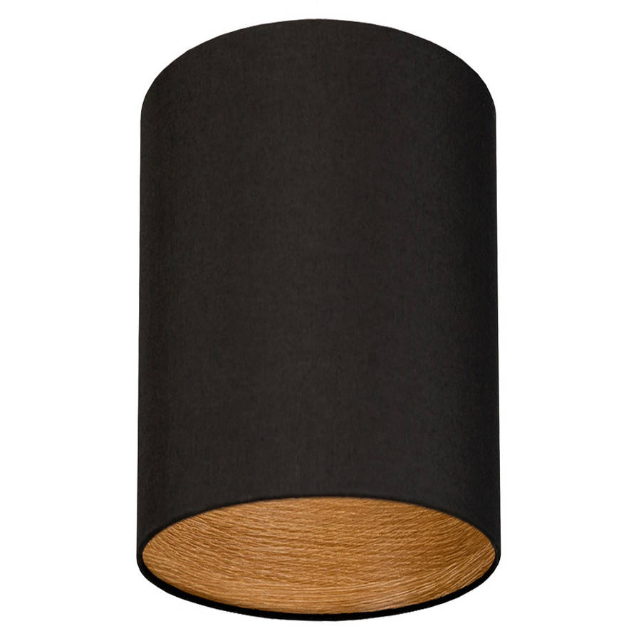 Oak Wood Effect Lamp Shade Choice Of Colours By Quirk Small Deep