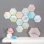 Custom Map Location Hexagon Collectible Wall Block Art, thumbnail 12 of 12