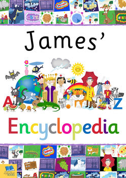 Personalised Childs Gift Boxed Encyclopedia Book, 8 of 9