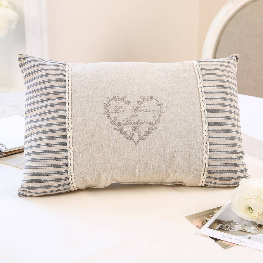 french la maison rectangular cushion by dibor