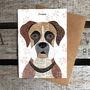 Boxer Dog Card, thumbnail 1 of 2