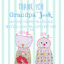 Personalised Thank You Nanny, Grandma, Grandad Card, thumbnail 4 of 8