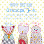 'Happy Birthday' Nanny / Grandma / Grandpa Card, thumbnail 6 of 8