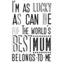 'Mum You Are The Best' Card, thumbnail 2 of 2
