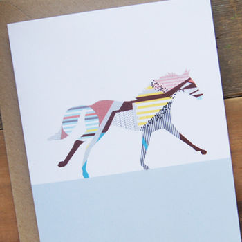 Horse Card, 3 of 4