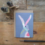 Rabbit Hare Greetings Card, thumbnail 3 of 4