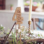 Wood Table Numbers, thumbnail 6 of 6