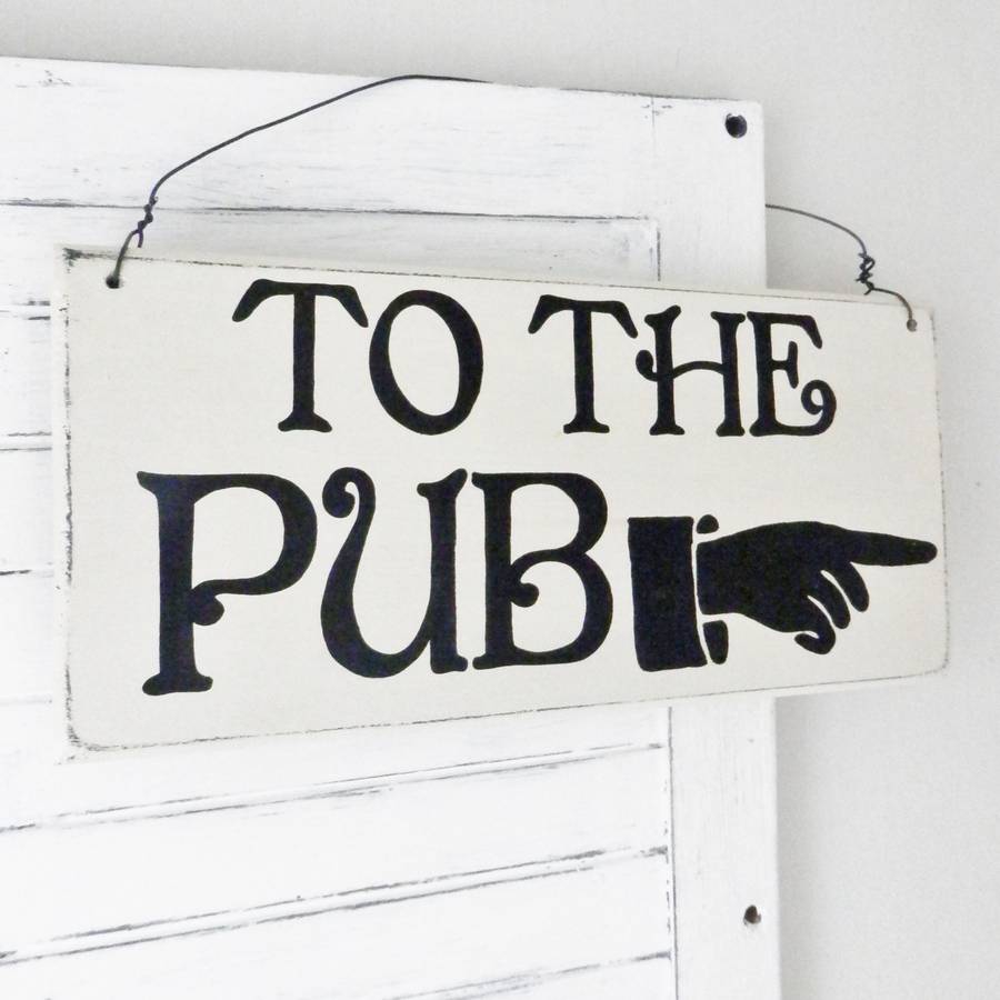 personalised pub or bar