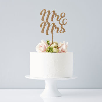 Mr And Mrs Wedding Cake Topper By Sophia Victoria Joy Mr And Mrs Wedding Cake Topper