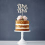 Mr And Mrs Wedding Cake Topper, thumbnail 2 of 6