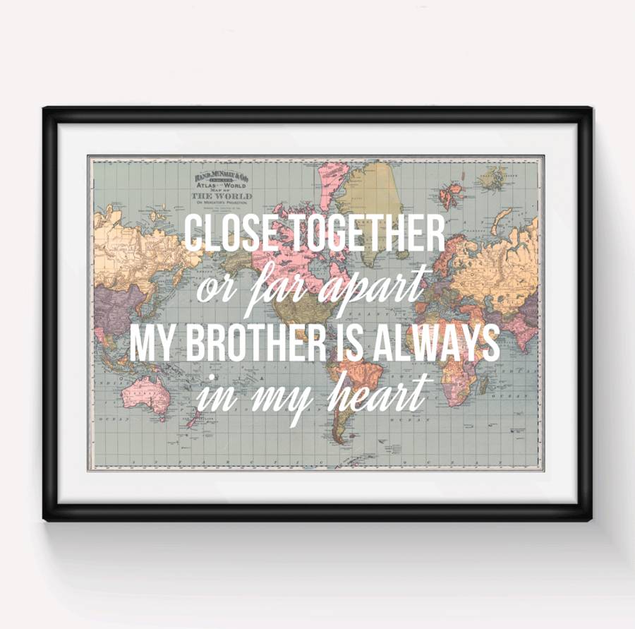 Personalised Brother Print, 1 of 5
