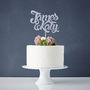 Personalised Couples Wedding Cake Topper, thumbnail 6 of 7