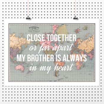 Personalised Brother Print, 3 of 5