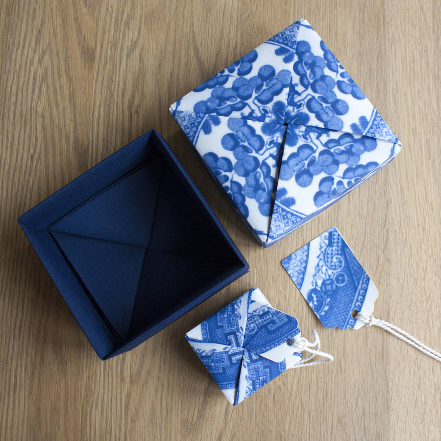 Download Willow Pattern Origami Box By Identity Papers ...
