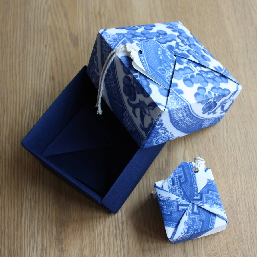 Download Willow Pattern Origami Box By Identity Papers ...
