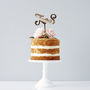 Personalised Monogram Wedding Cake Topper, thumbnail 2 of 6