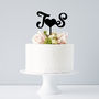 Personalised Monogram Wedding Cake Topper, thumbnail 1 of 6