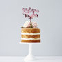 Personalised Mr And Mrs Wedding Cake Topper, thumbnail 6 of 7