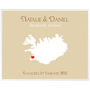 Engaged In Iceland Personalised Print, thumbnail 4 of 12