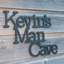 Personalised Man Cave Wall Art, thumbnail 4 of 4