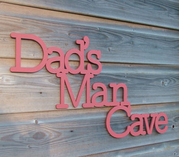 Personalised Man Cave Wall Art, 2 of 4