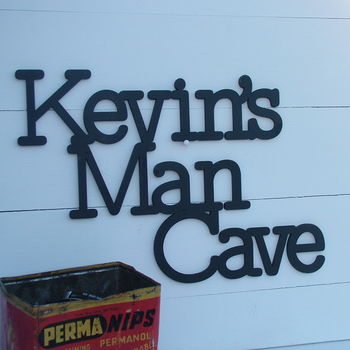 Personalised Man Cave Wall Art, 3 of 4