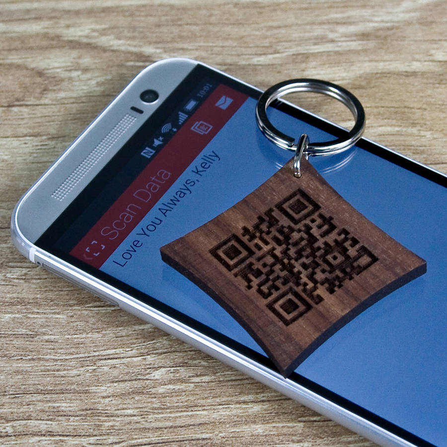 personalised-secret-message-qr-code-keyring-by-sally-clay