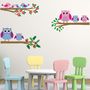 Owls And Birds Branch Wall Stickers, thumbnail 4 of 4