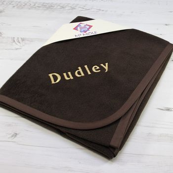 Personalised Embroidered Pet Blanket, 10 of 12