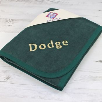 Personalised Embroidered Pet Blanket, 12 of 12