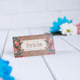 Hessian Floral Wedding Stationery, thumbnail 3 of 12