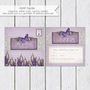 Lavender Country Garden Wedding Stationery, thumbnail 8 of 11