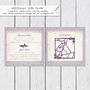 Lavender Country Garden Wedding Stationery, thumbnail 10 of 11