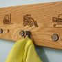 Boy's Tractor Clothes Hooks, thumbnail 8 of 9