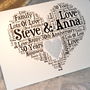 Personalised 30th Wedding Anniversary Love Sparkle Card, thumbnail 6 of 9