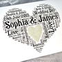 Personalised Wedding Love Sparkle Card, thumbnail 7 of 12