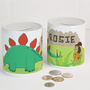 Personalised Dinosaur Money Box, thumbnail 1 of 4
