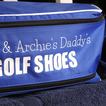 Personalised Golf Shoe Bag, 2 of 4