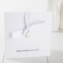 Personalised Silver Star Charm Card, thumbnail 1 of 4